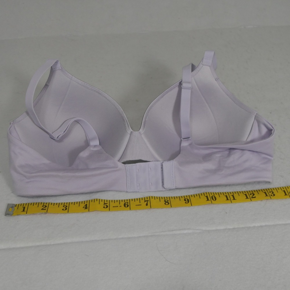 Maidenform Womens Bra 38B Lavender Lace Demi Comfort Devotion Romantic Feminine - Picture 5 of 6